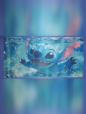 New! Stitch Desk Mat/ Mouse Pad 12"X24"
